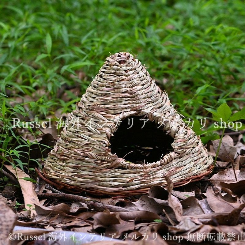 ガーデンオブジェ 鳥の巣 バードウォッチング 野鳥 ガーデン