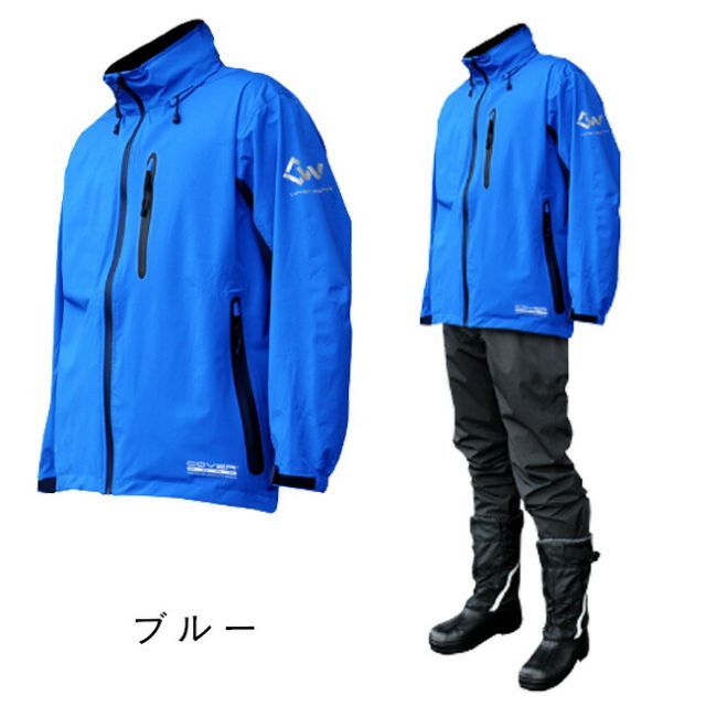 種類17：チャコールグレイ/4L CUC COVER WORK ストレッチ レインウェア