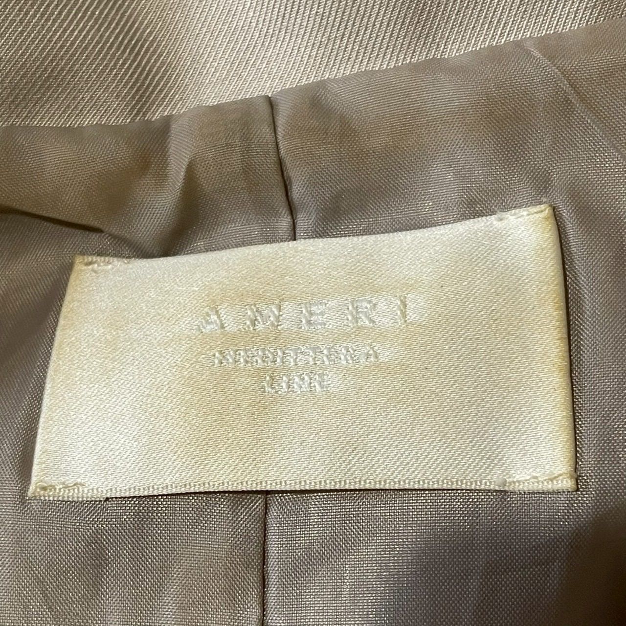 訳あり価格】AMERI（アメリ） 半袖ジャンプスーツ スーツ地 