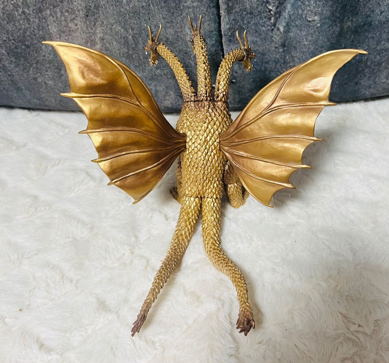 デアゴスティーニ　東宝怪獣コレクション　キングギドラ2種　フィギュア 東宝怪獣コレクション デアゴスティーニ フィギュア キングギドラ 2種