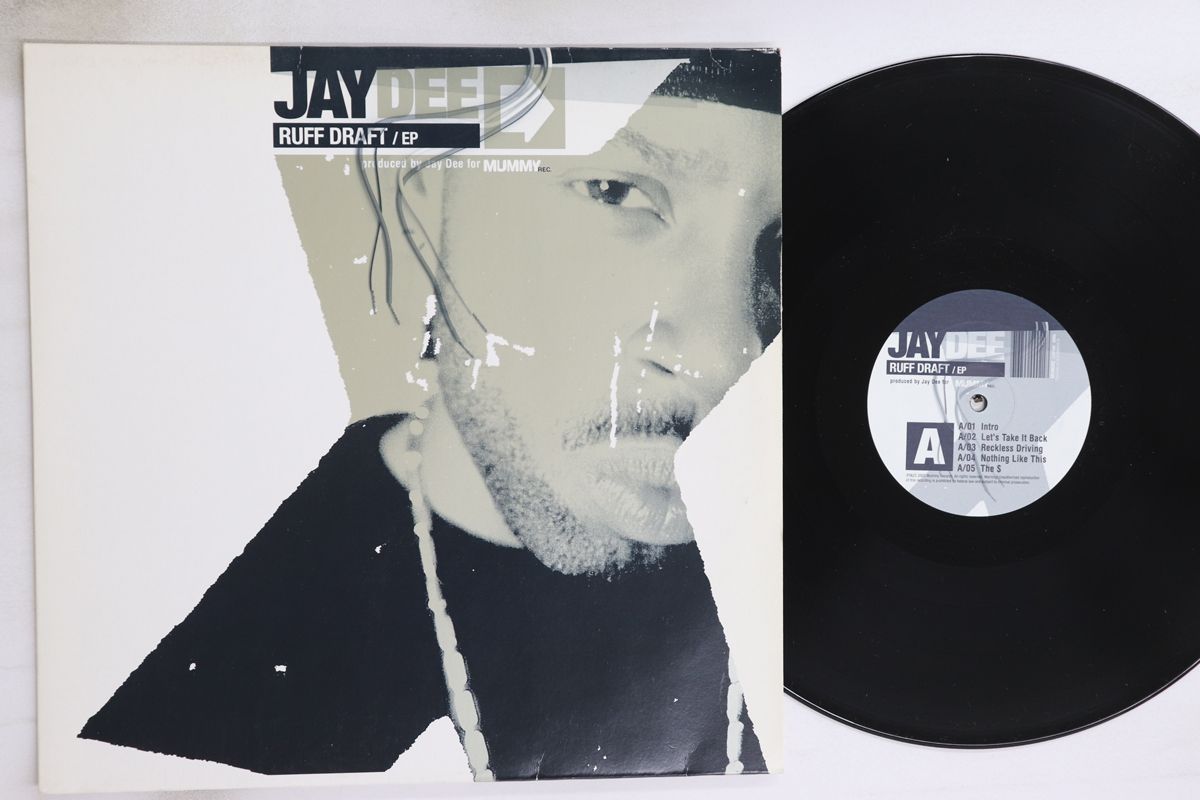 独12” Jay Dee Ruff Draft EP MUM002 Mummy Records /00250 EP Jay Dee Ruff Draft EP 1ST PRESS ON MUMMY. NEAR MINT Mummy