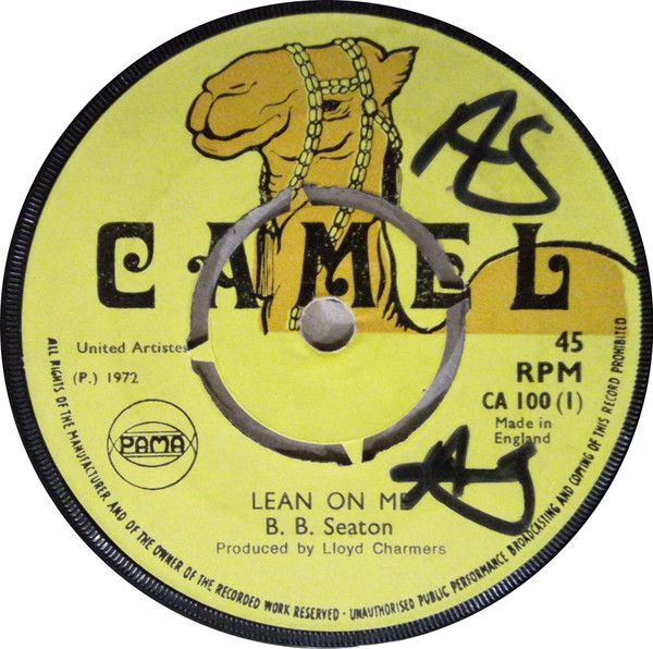 レゲエ レア LEAN ON ME B B SEATON オリジナル盤 レゲエ レア LEAN ON ME B B SEATON オリジナル盤
