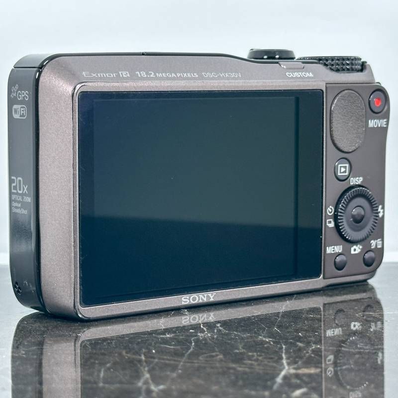 美品】SONY Cyber-shot DSC-HX30V コンデジ デジカメ 高倍率ズーム Wi