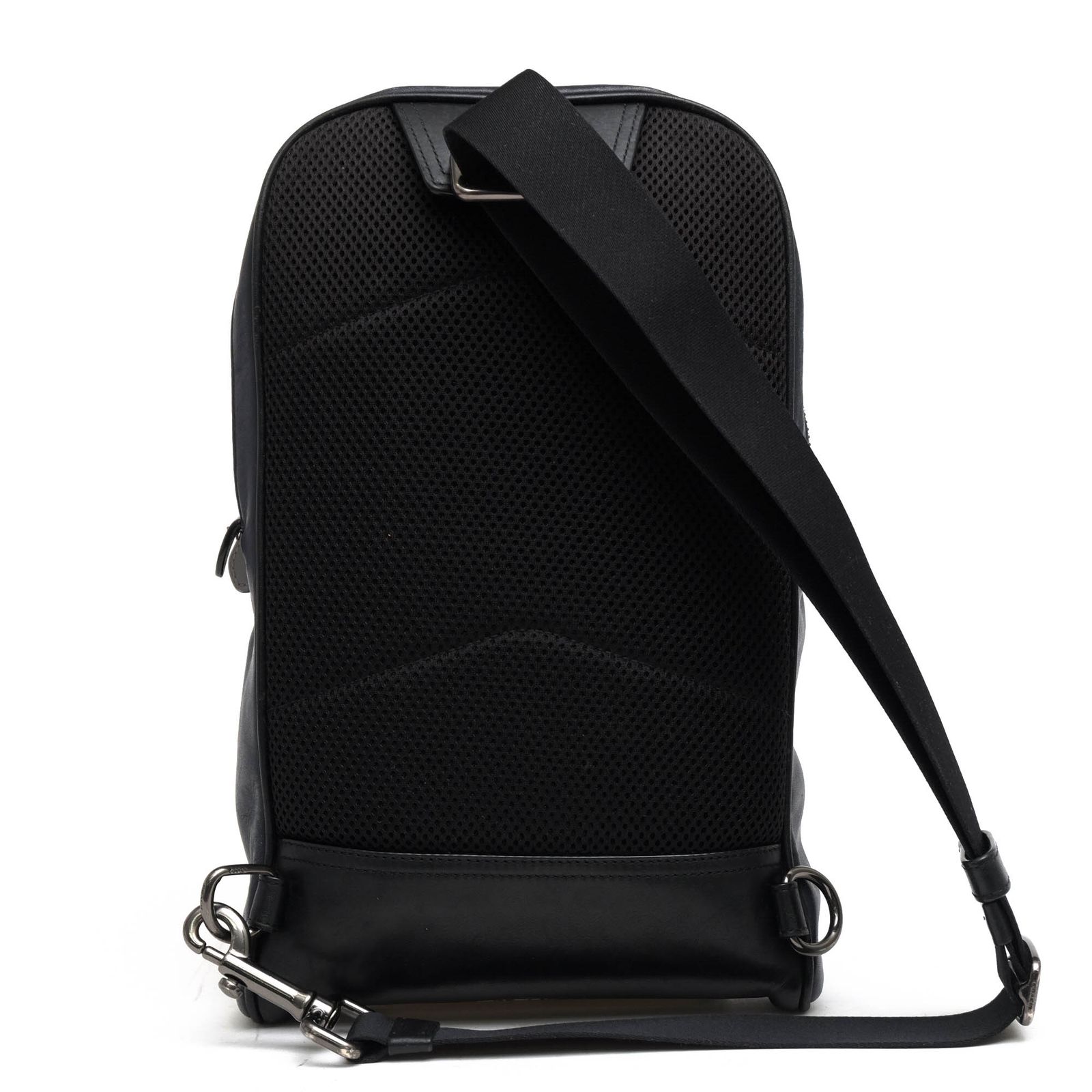 A4収納 COACH 2way ビジネスバッグ 斜め掛け ブラック メンズ