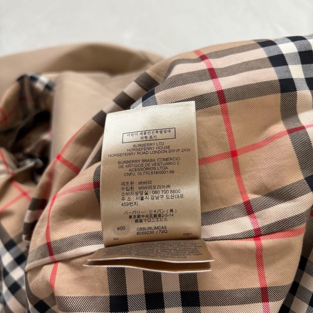 現行・極美 BURBERRY THE KENSINGTON トレンチコート 36