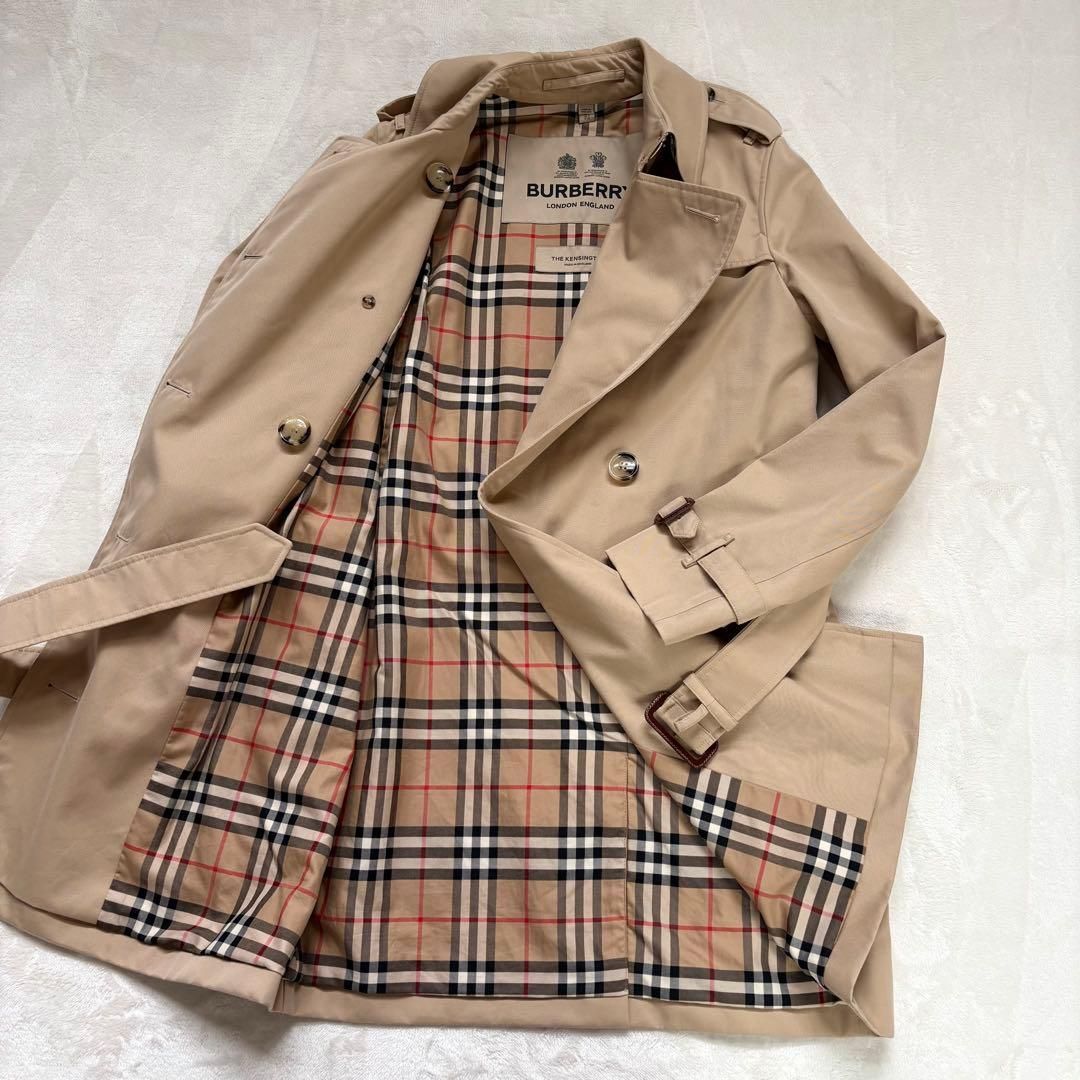 現行・極美　BURBERRY THE KENSINGTON トレンチコート　36 現行・極美 BURBERRY THE KENSINGTON トレンチコート 36 - メルカリ