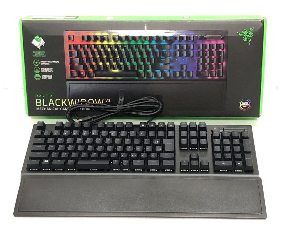 Razer キーボード 緑 Razer Razer Blackwidow Ultimate 2018