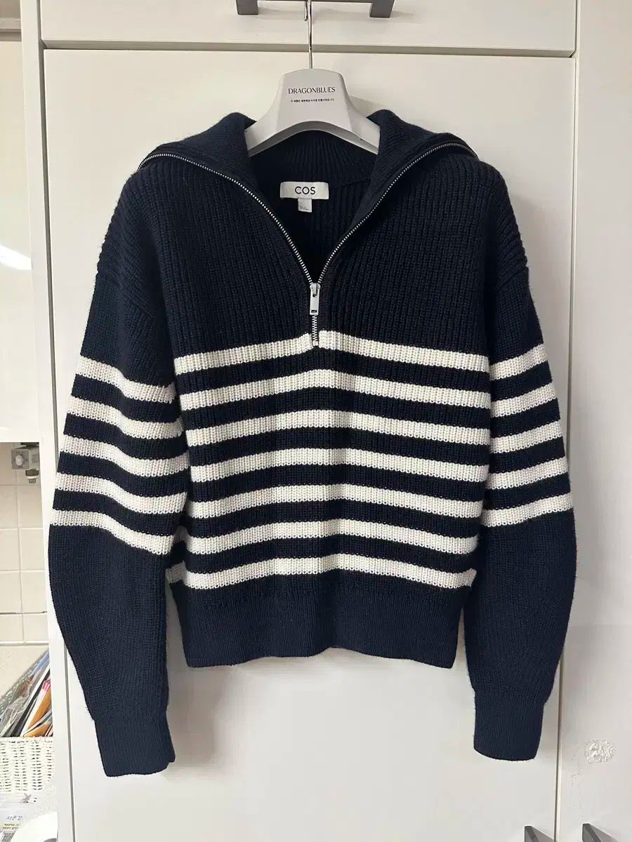 コス ボーダー柄 ニット 55-痩せ66