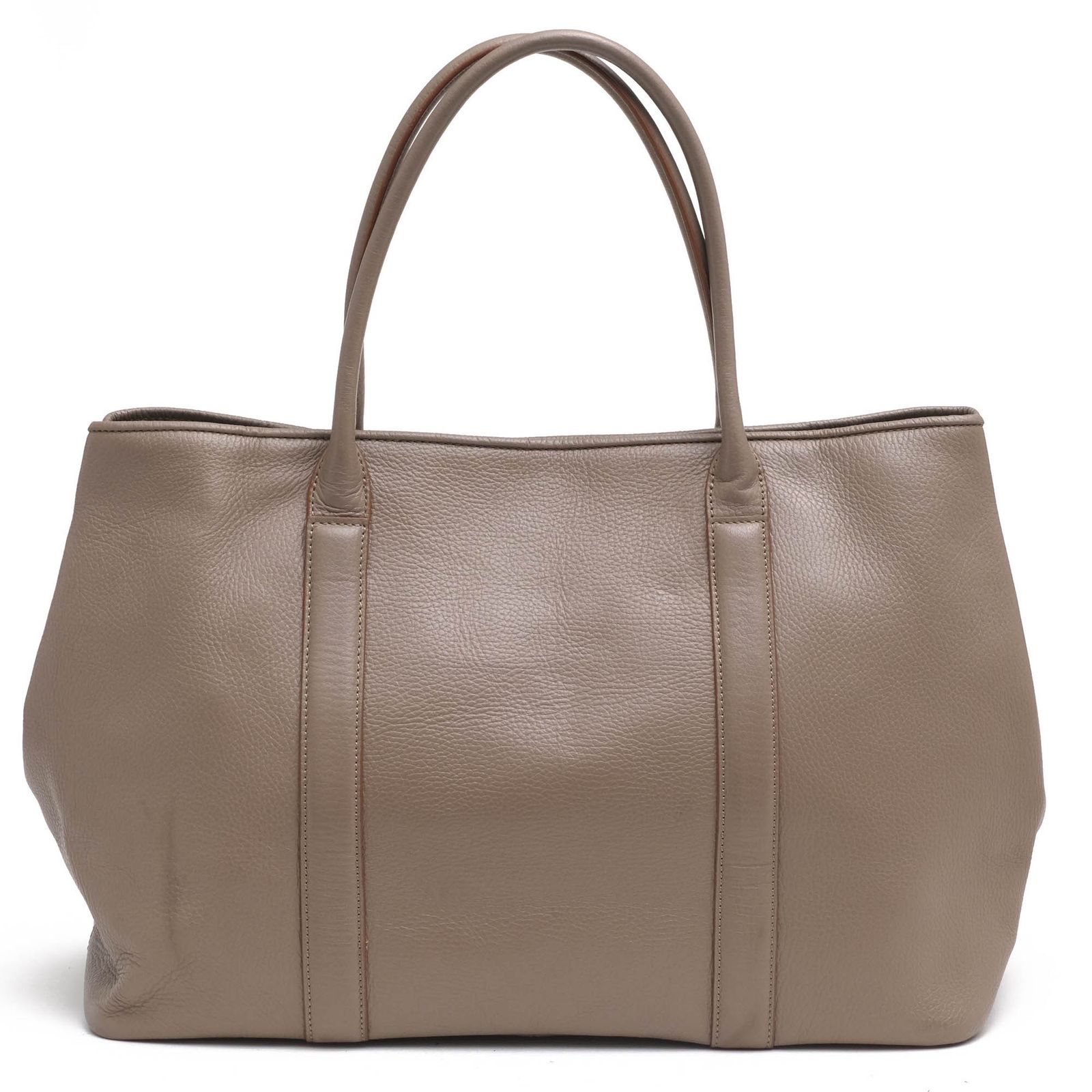 BARNEYS NEWYORK トートバッグ グレー レザー バーニーズニューヨーク レザートートバッグ グレー バーニーズ