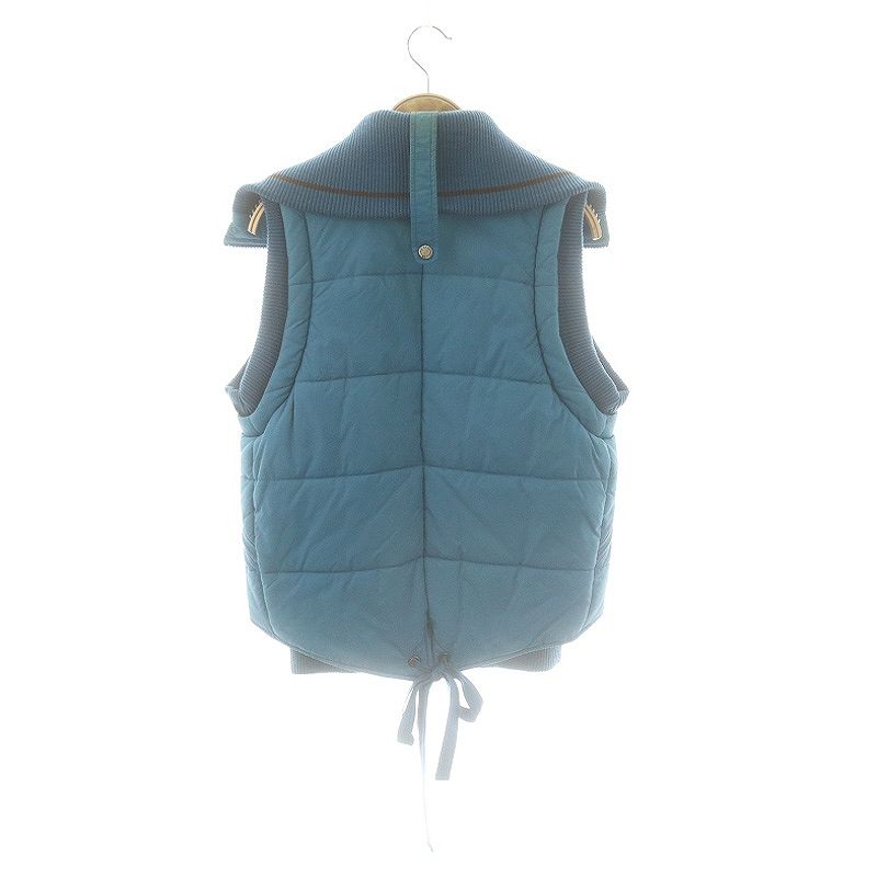 DIESEL　ベスト DIESEL（ディーゼル）の「メンズ ダウン ベスト レザー（ダウンベスト