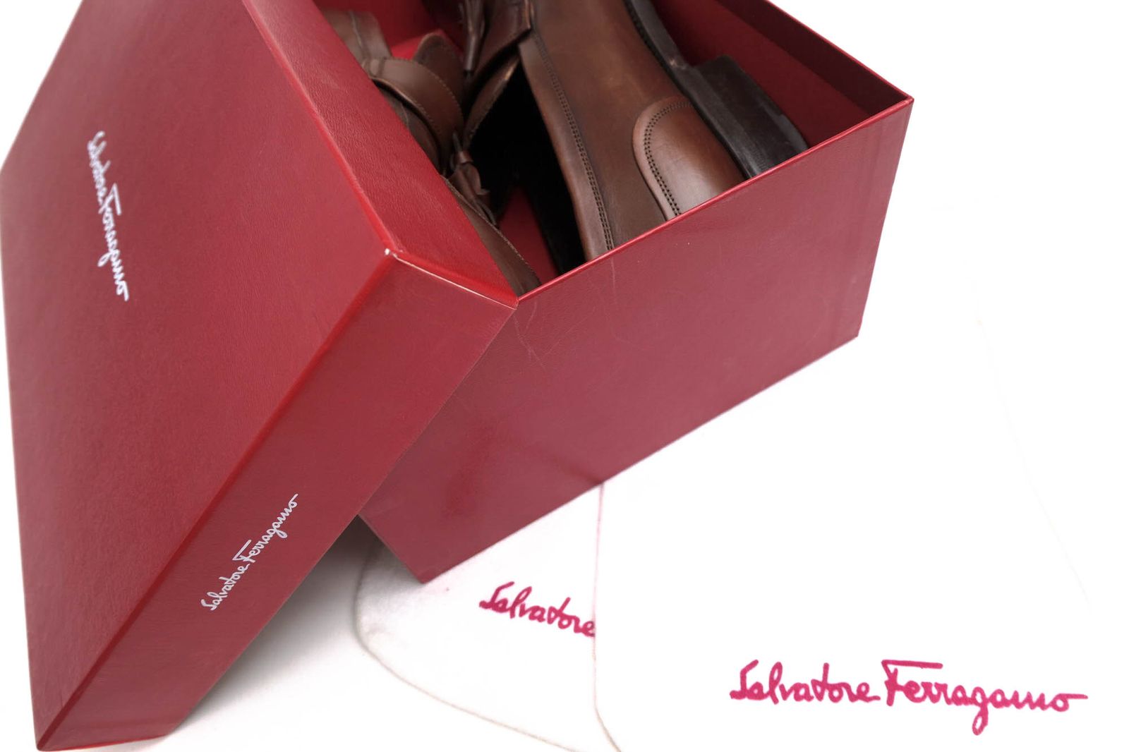 フェラガモ／Salvatore Ferragamo タッセルローファー シューズ 靴