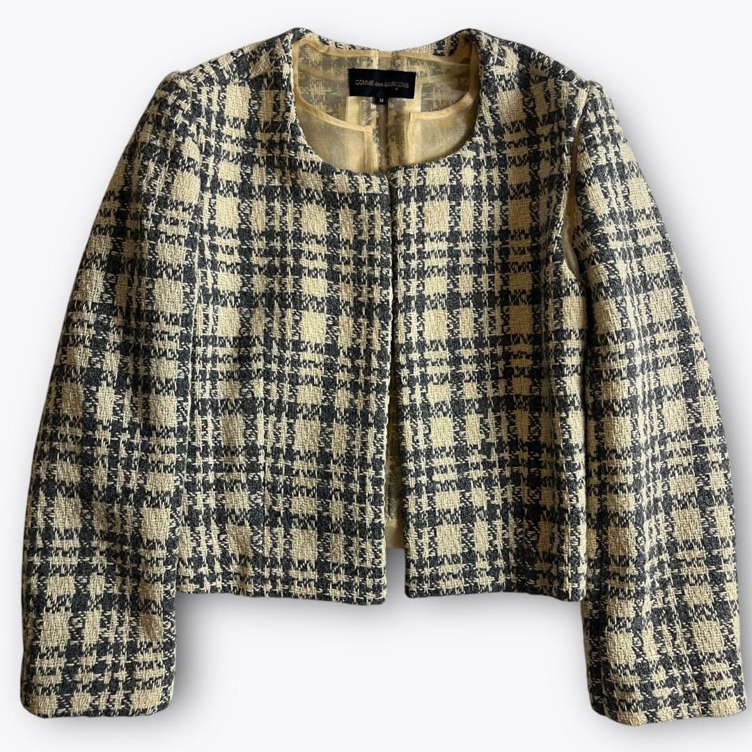 AD 1997 コムデギャルソン フェイクレイヤード ツイードジャケット