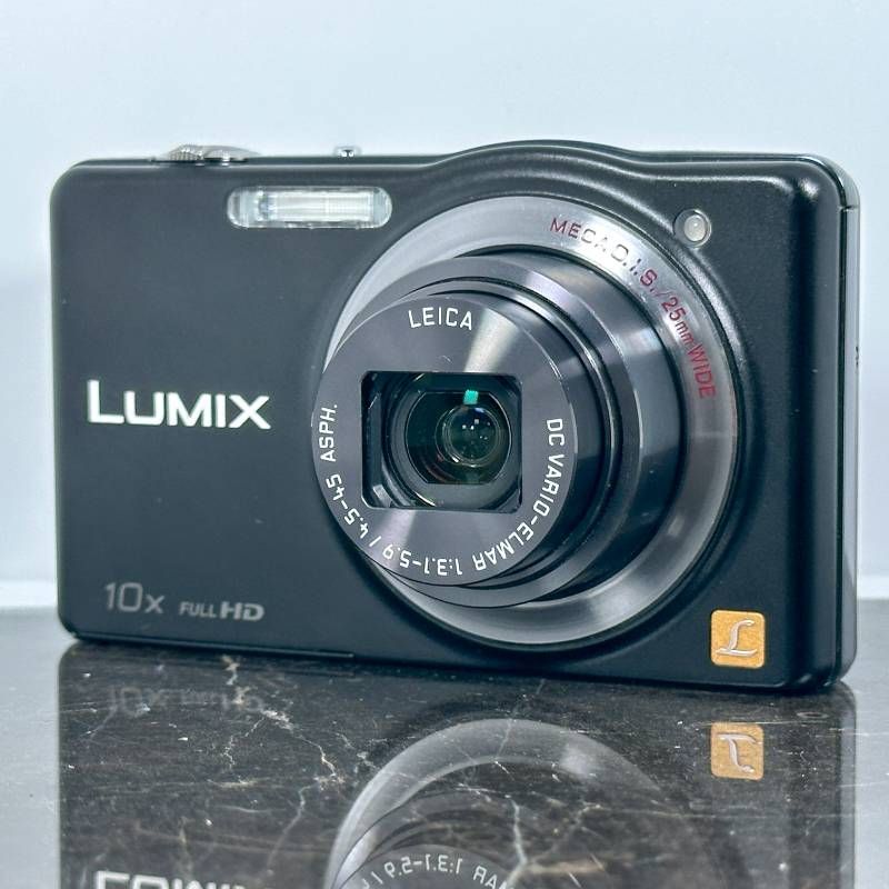 Panasonic LUMIX DMC-SZ7 ブラック コンデジ デジカメ 光学10倍ズーム フルHD動画 手ブレ補正付き 動作 済み