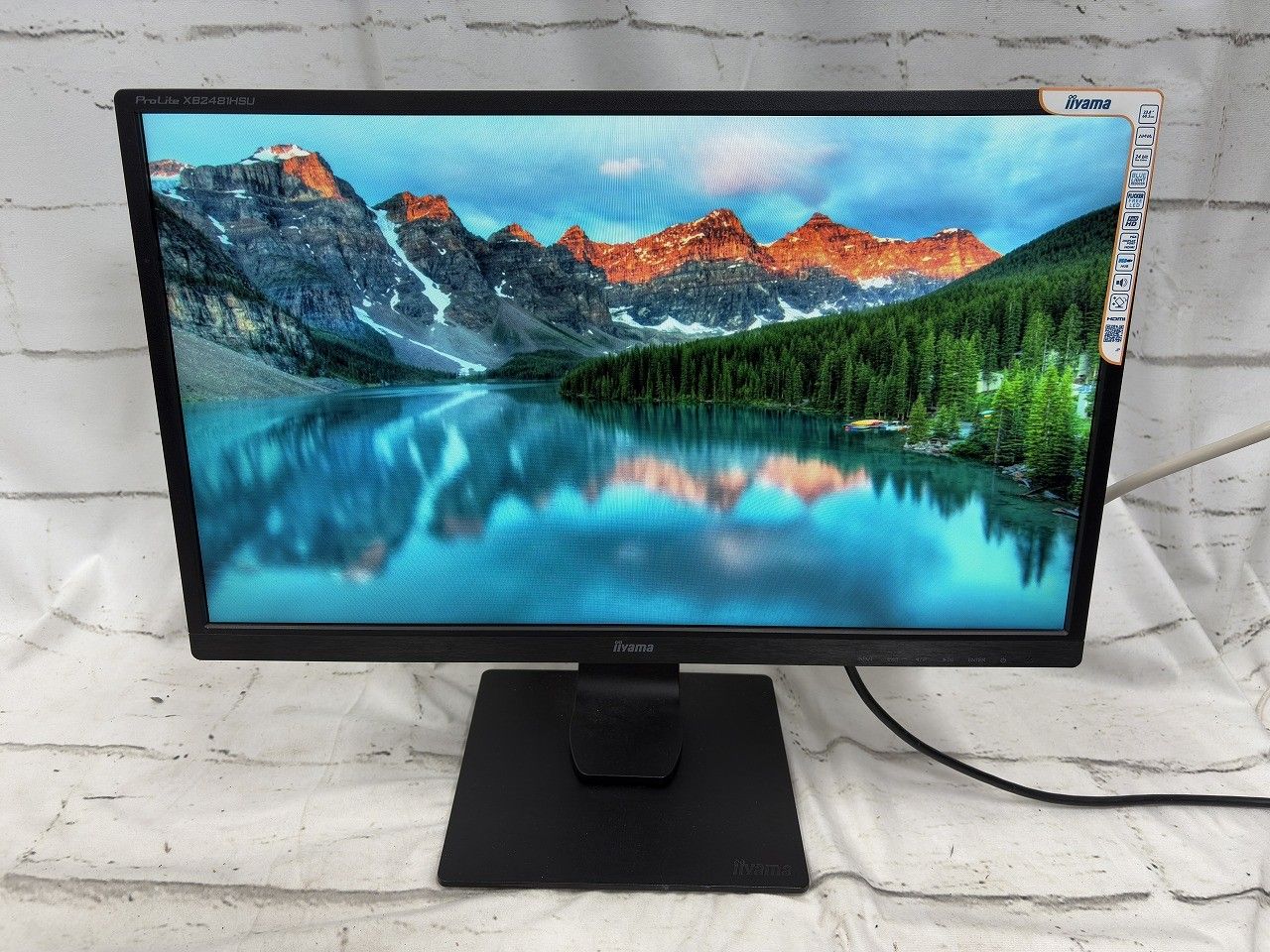 ★状態良好★ iiyama イイヤマ 23.8型 ワイド液晶ディスプレイ XB2481HSU-B4 ☆★
