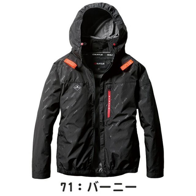 バートル 空調服 未使用 サイドファン　XL 通販 バートル 空調服 長袖 サイドファン 種類11 35 ブラック XL