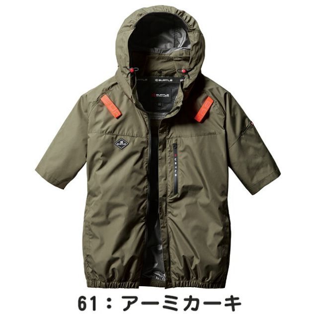 園芸用品 種類14：38：カモフラブラック（限定）/L バートル BURTLE