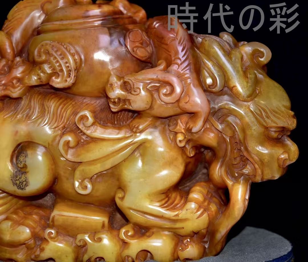 田黄石 寿山石 彫刻 中国古美術 早期收藏 寿山田黄石 彫刻擺件 名家手彫 包漿老氣 無裂逸品