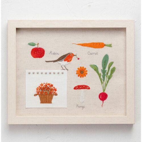 5営業日で発送 COSMO コスモ 刺しゅうキット 青木和子 RED レッド 966 入数 5