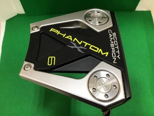 タイトリスト SCOTTY CAMERON PHANTOM X 6 33インチ パター PT スチール フレックスその他 メンズ 男性用 右利き 右用 Cランク ゴルフクラブ