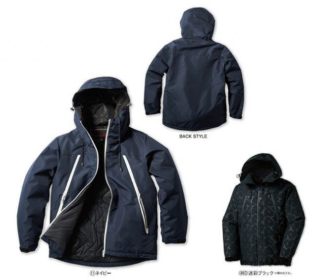 みーさん5セット 種類11：490 メイサイブラック/M クロダルマ 【54367】 防寒ジャケット