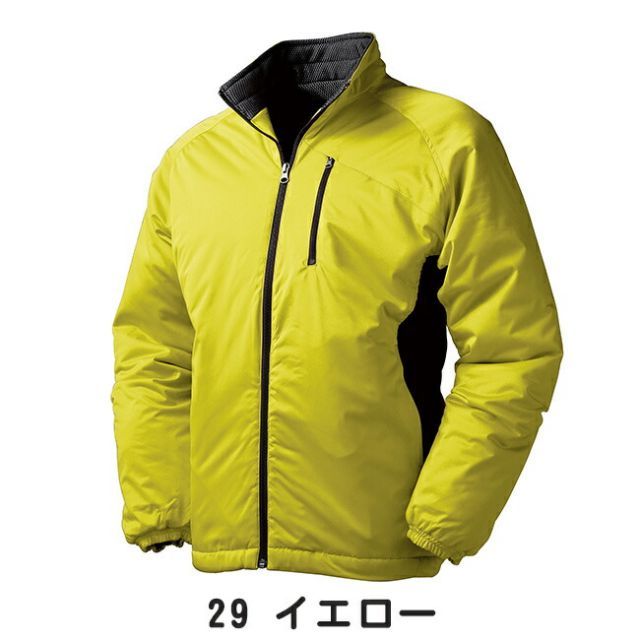 種類15：3L(+80円)/29 イエロー クロダルマ 【54235】 中綿ブルゾン