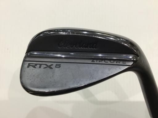 クリーブランド Cleveland RTX-6 ZIPCORE ブラックサテン 56° 12° FULL ウェッジ WG Dynamic G フレックスS メンズ 男性用 右利き 右用 Cランク ゴルフクラブ
