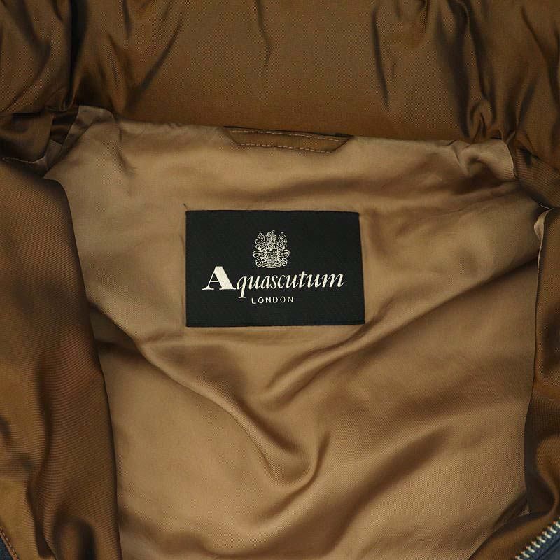 アクアスキュータム AQUASCUTUM ラクーンファーダウンコート
