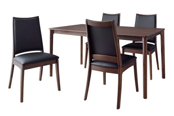 ダイニングテーブル 北欧スタイル ナチュラル ダイニング 食卓テーブル カフェ デスク 天然木 木製 西海岸 キッチン リビング 4人掛け おしゃれ シンプル 展示台 アジャスター付き