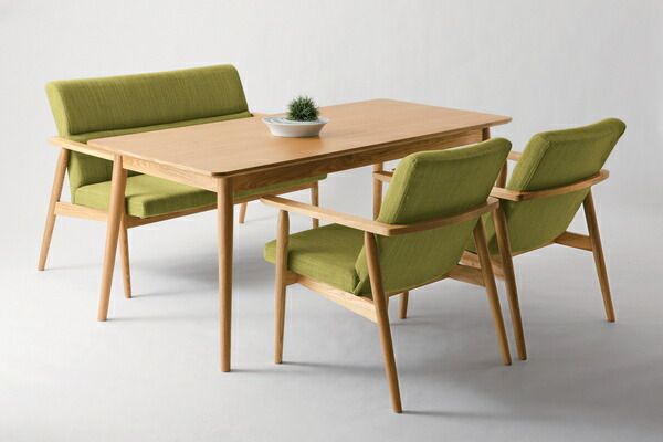 リズダイニングテーブル 北欧スタイル ナチュラル ダイニング 食卓テーブル カフェ デスク 天然木 木製 キッチン リビング 4人掛け おしゃれ シンプル