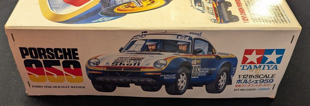 TAMIYA タミヤ 1/12 ポルシェ 959 ラジコン 未使用 セット タミヤ 1/12