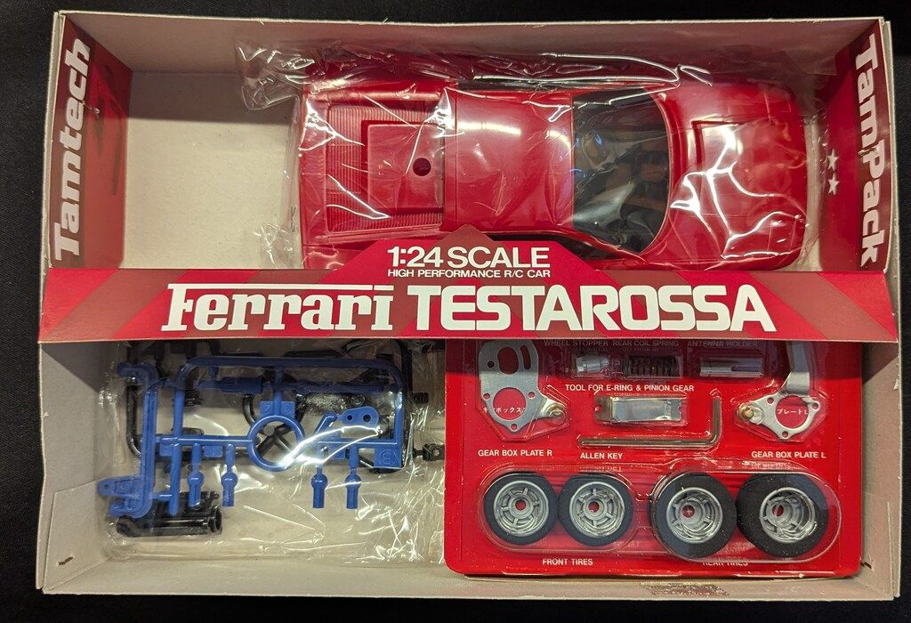 タミヤ 1/24タムテックRCシリーズ フェラーリ テスタロッサ/フルセット