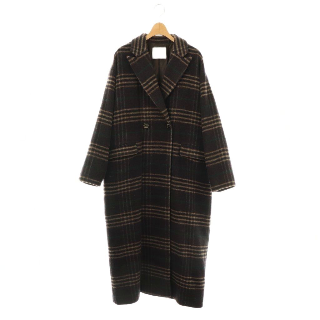 リムアークRIM.ARK Recycle wool check over CT 【公式通販 リムアークRIM.ARK Recycle wool check over CT 【公式通販