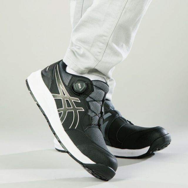 ASICS JSAA A種 BOA安全靴 ブラック/ホワイト 楽天市場】安全靴 アシックス ASICS ローカット 女性用 作業靴 BOA