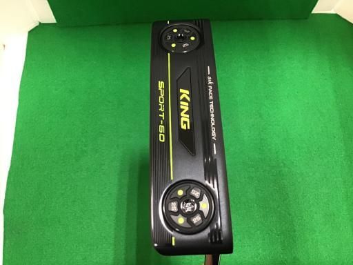 コブラ KING SPORT-60 フローネック 34インチ パター PT スチール フレックスその他 メンズ 男性用 右利き 右用 Cランク ゴルフクラブ