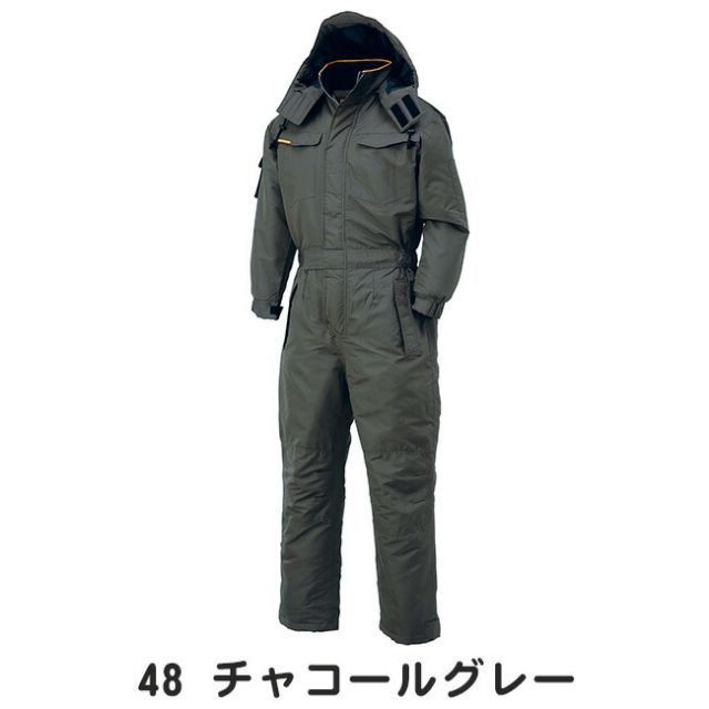 種類7：3L(+80円)/48 チャコールグレー クロダルマ 【54187】 防寒