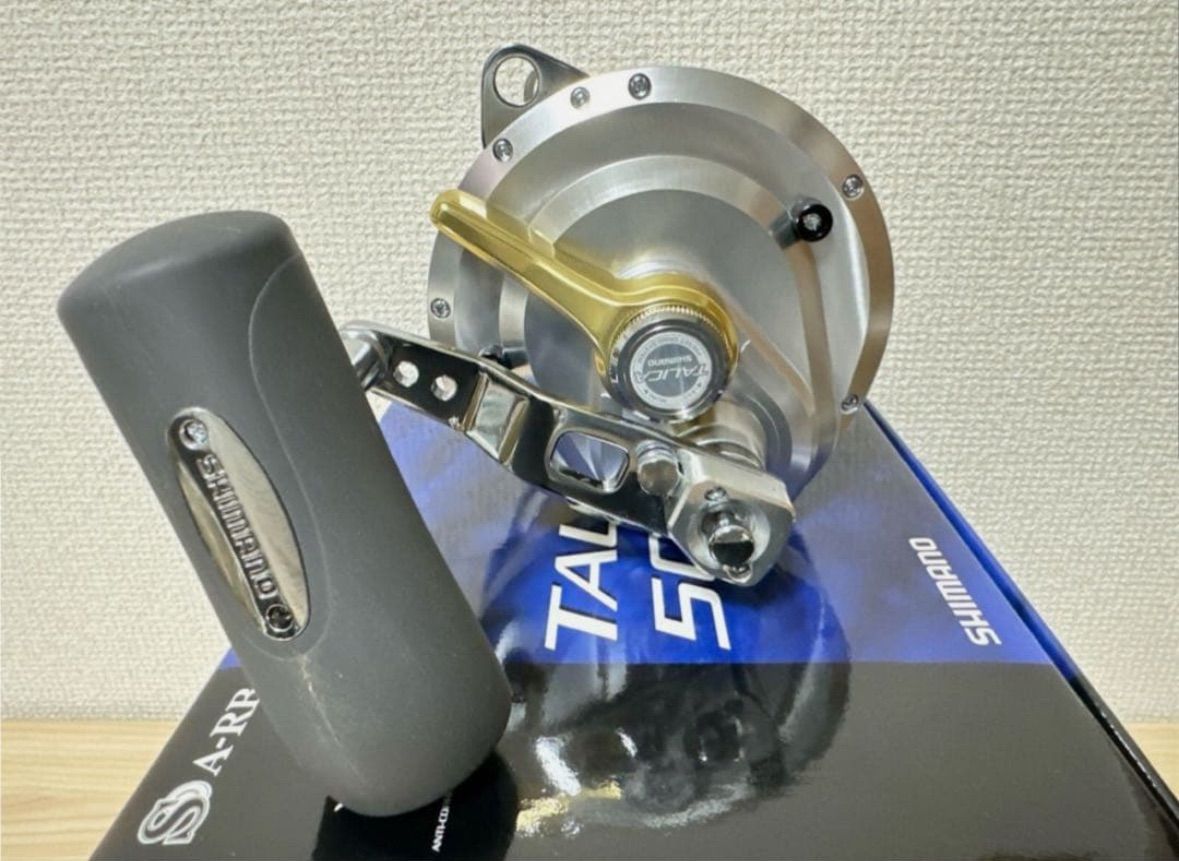新品未使用 シマノ ベイトリール タリカ 50Ⅱ TALICA 右ハンドル シマノ タリカ 50II (右ハンドル) /(5) 【Σ02】 : つり具の