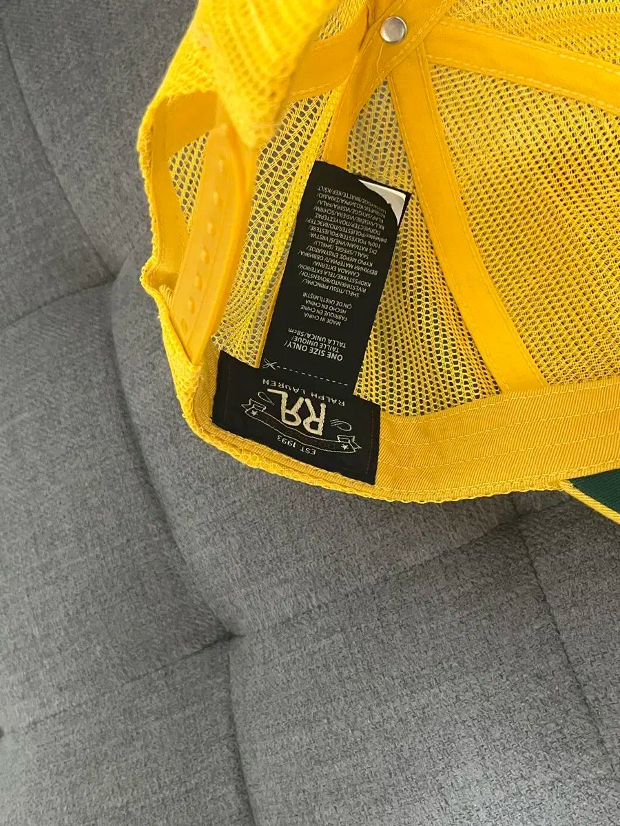 RRL ダブルアールエル イェロー メッシュキャップ 帽子 トラッカー キャップ