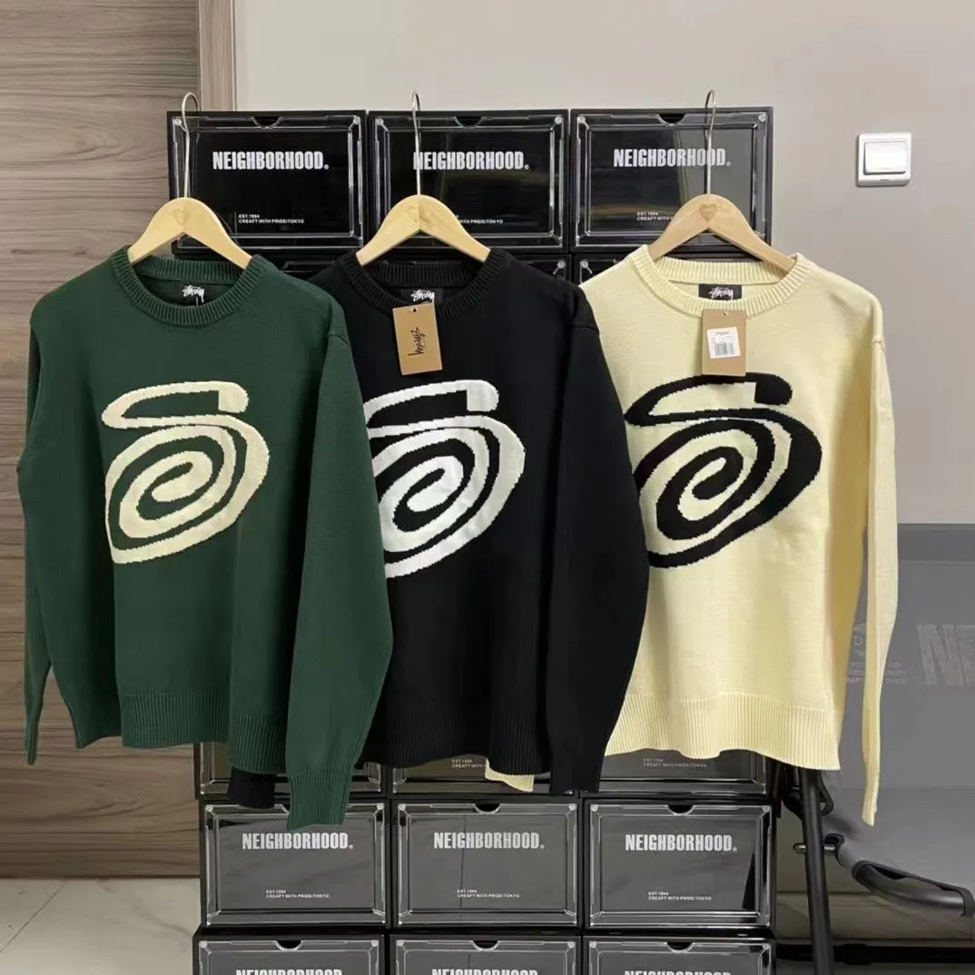 2025年最新】stussy curly s sweater ニット セーターの人気アイテム