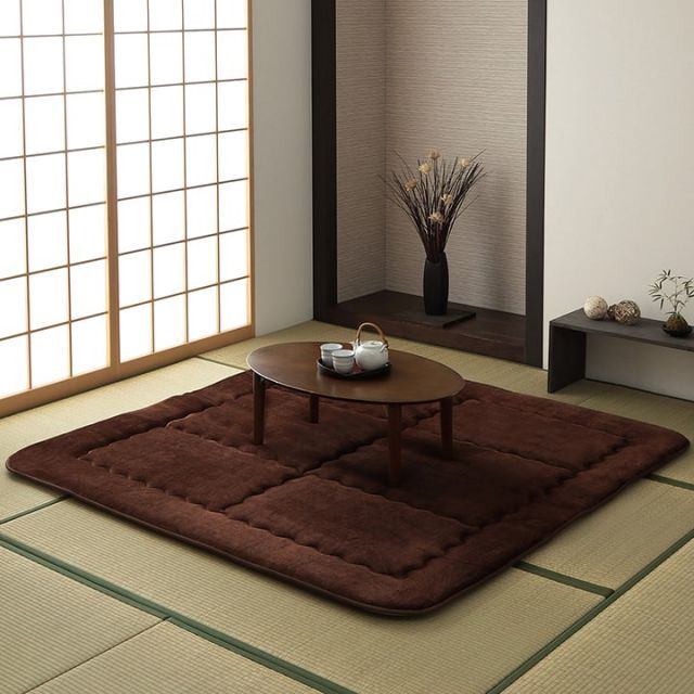 種類5：パープル/190×190cm 国産固綿40mm使用フランネル生地ふっくら敷