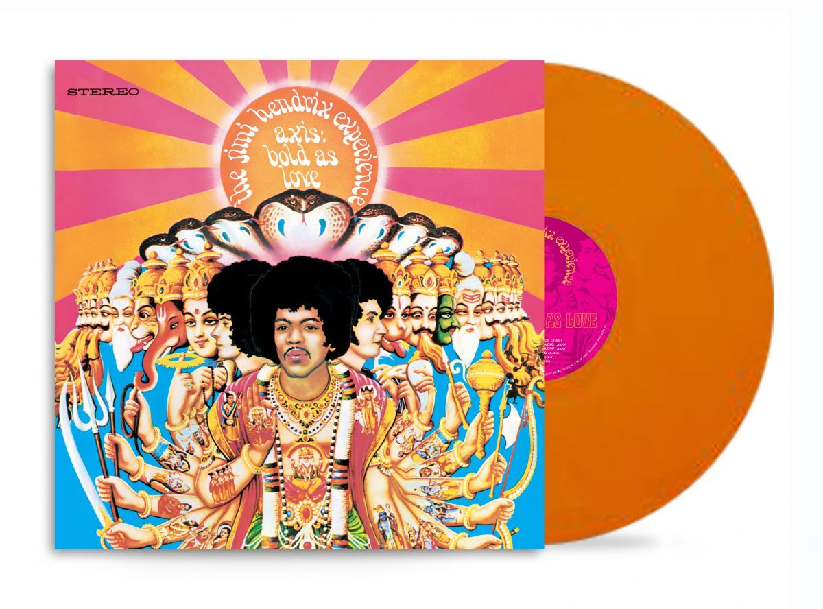 欧LP Jimi セール Hendrix Experience Axis: Bold As Love (Orange