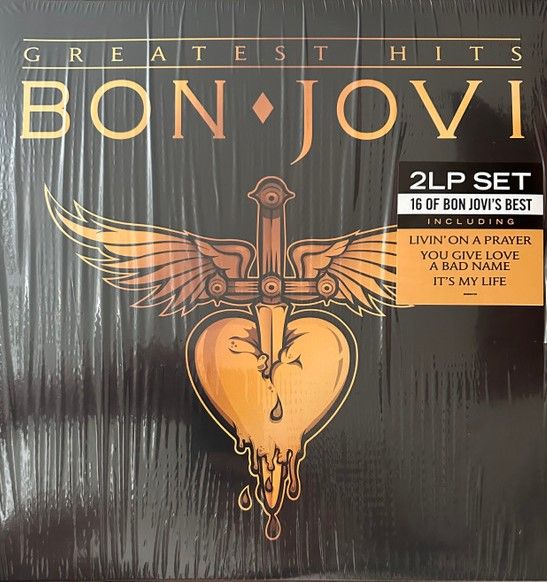 米2discs LP Bon Jovi Greatest Hits 602465647358 Island Records 未