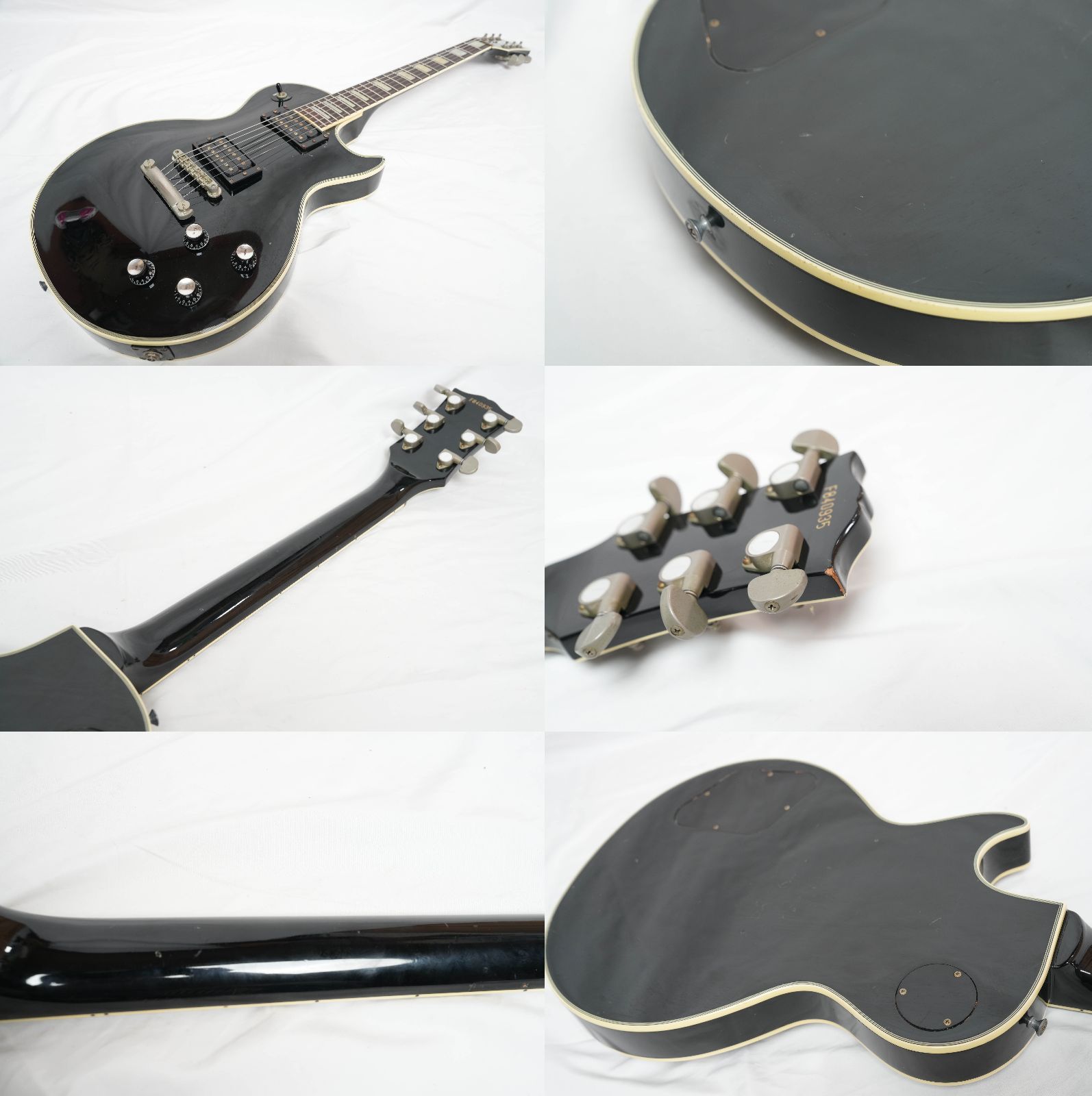 ☆GRECO☆EG68-50 BLK Mint Collection Les Paul Custom 日本製 1984年