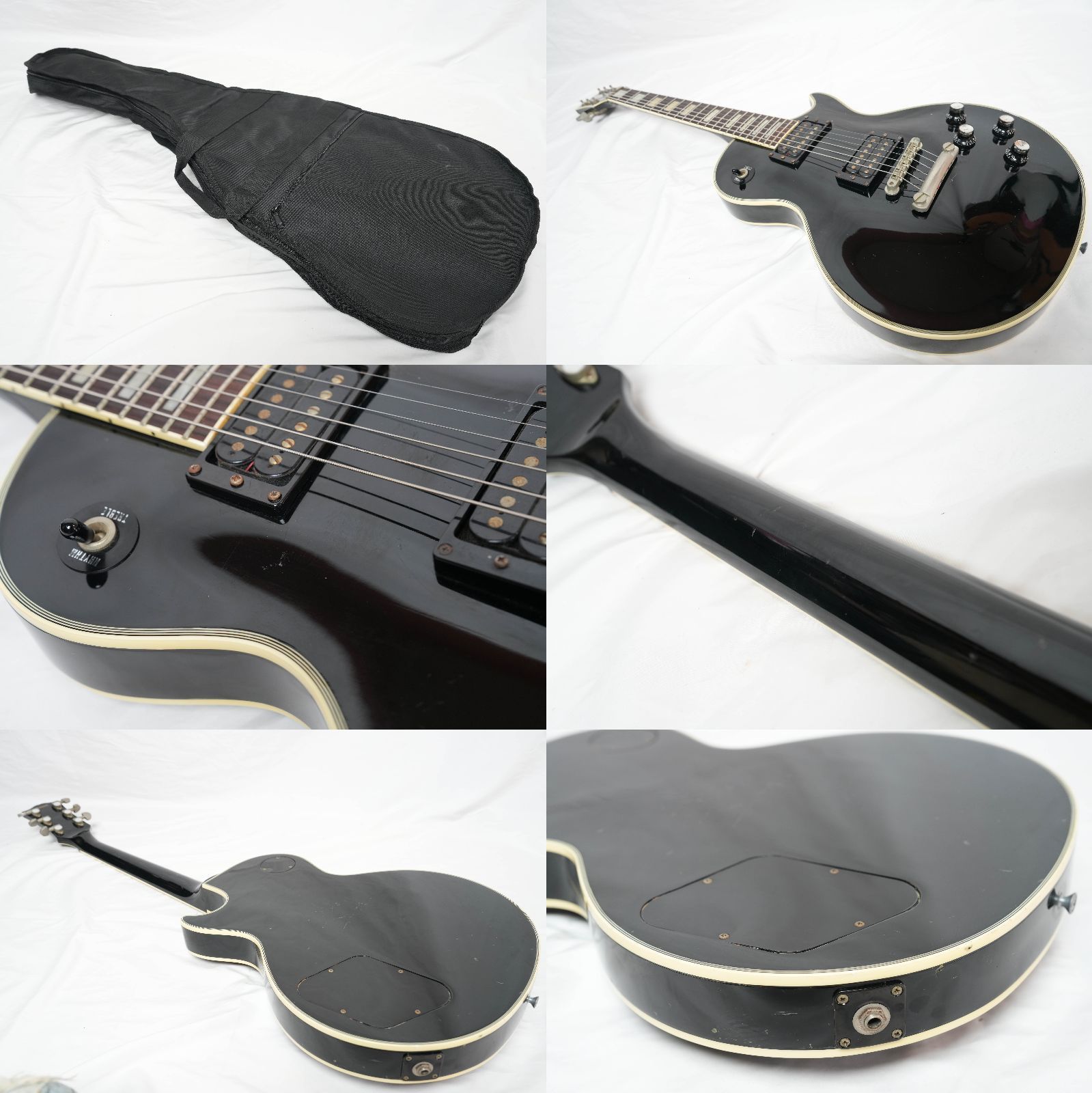 ☆GRECO☆EG68-50 BLK Mint Collection Les Paul Custom 日本製 1984年