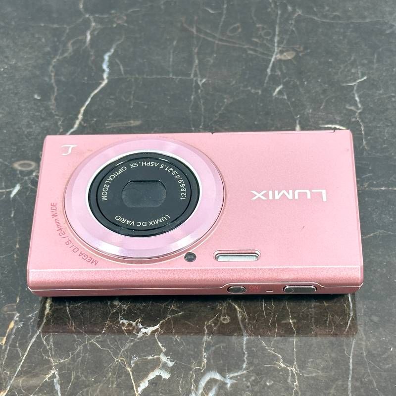 Panasonic LUMIX DMC-FH10 ピンク コンデジ デジカメ 光学5倍ズーム 手