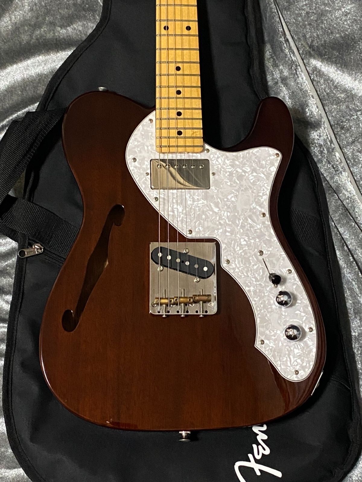 FGN フジゲン NTL11MMHT 国産 Made in Japan テレキャスターシンライン マホガニーボディ エレキギター