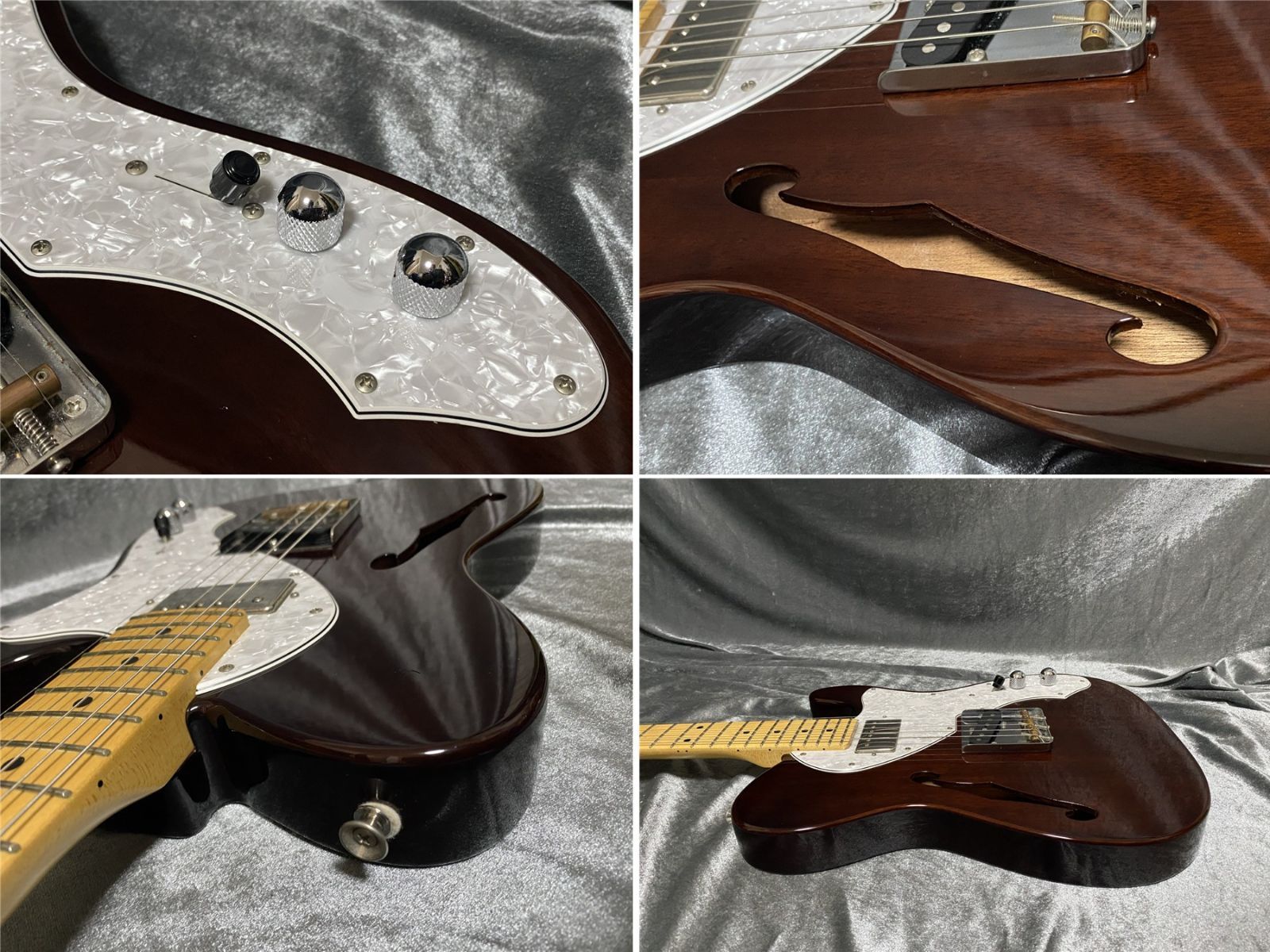 ネックレス FGN フジゲン NTL11MMHT 国産 Made in Japan テレキャスターシンライン マホガニーボディ エレキギター 育児