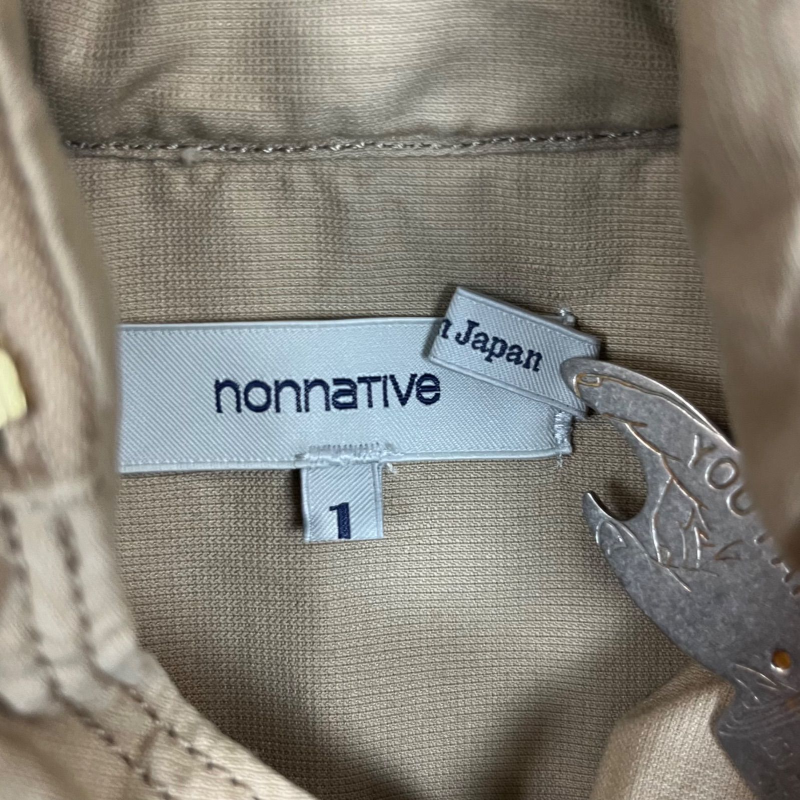 nonnative ノンネイティブ NN-J1902 日本製 綿麻 ダッフルコート