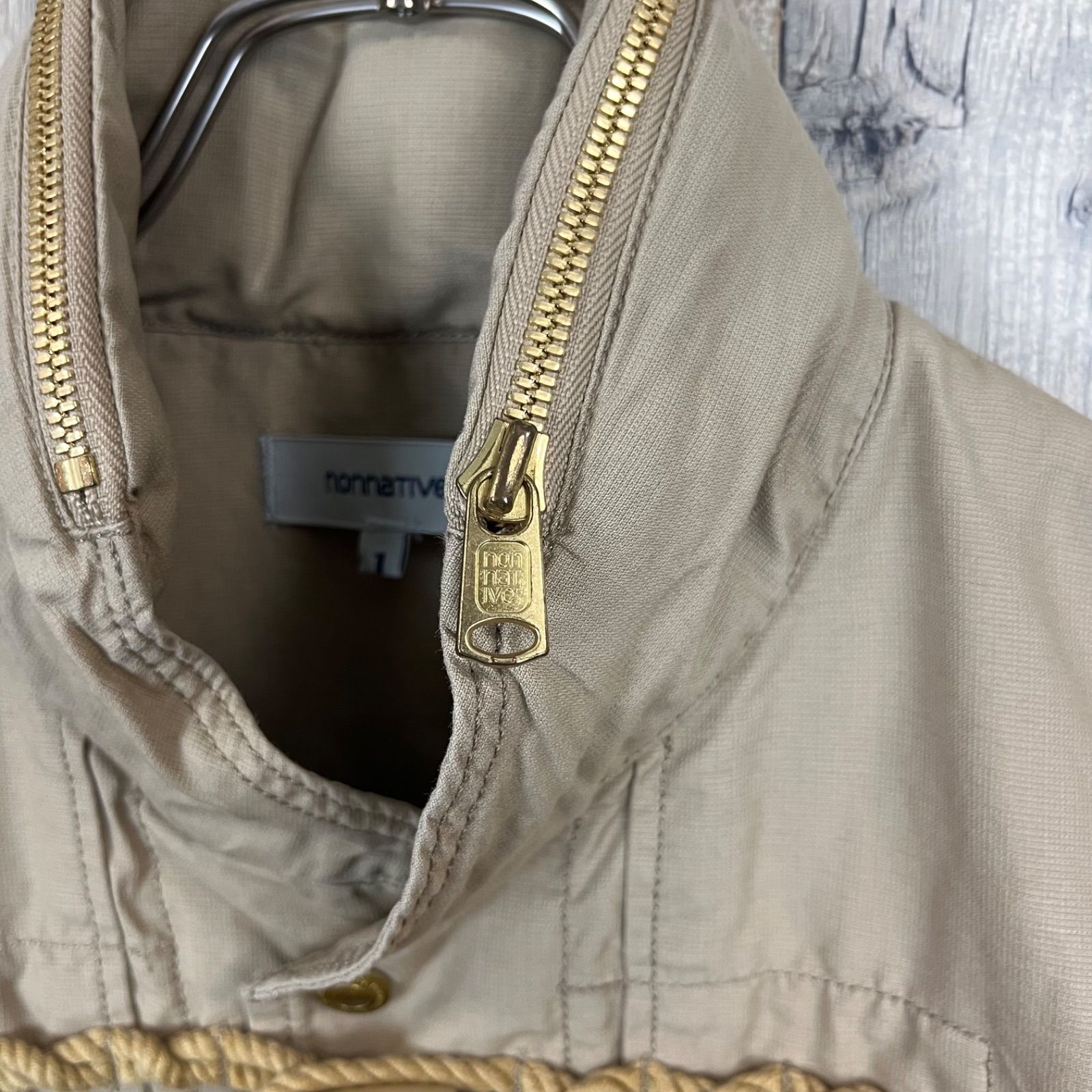 nonnative ノンネイティブ NN-J1902 日本製 綿麻 ダッフルコート