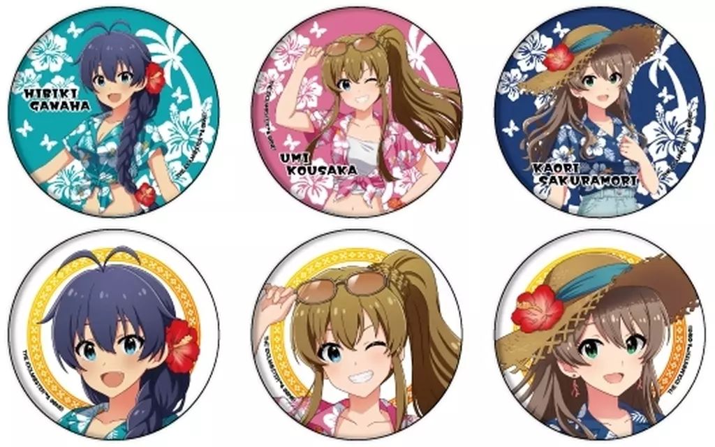 合計約300個 アイマス アトレ ガラポン 缶バッジ アクリルキーホルダー