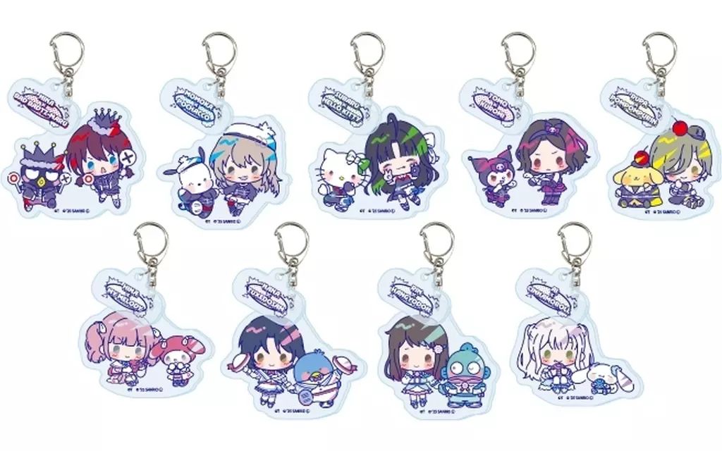 薄桜鬼 トレーディングアクリルスタンド 墨絵 桜の宴2018 十周年 沖田